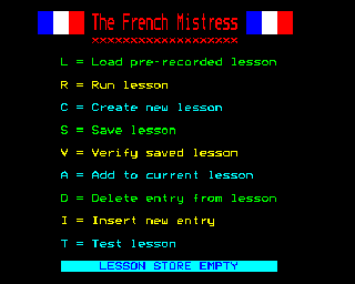 French Mistress - A Level